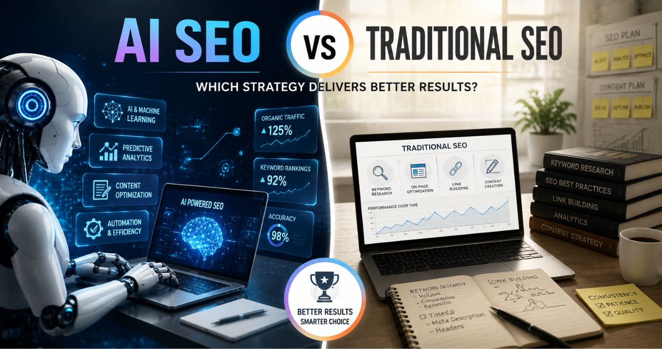 AI SEO vs Traditional SEO: Which Strategy Delivers Better Results in 2026