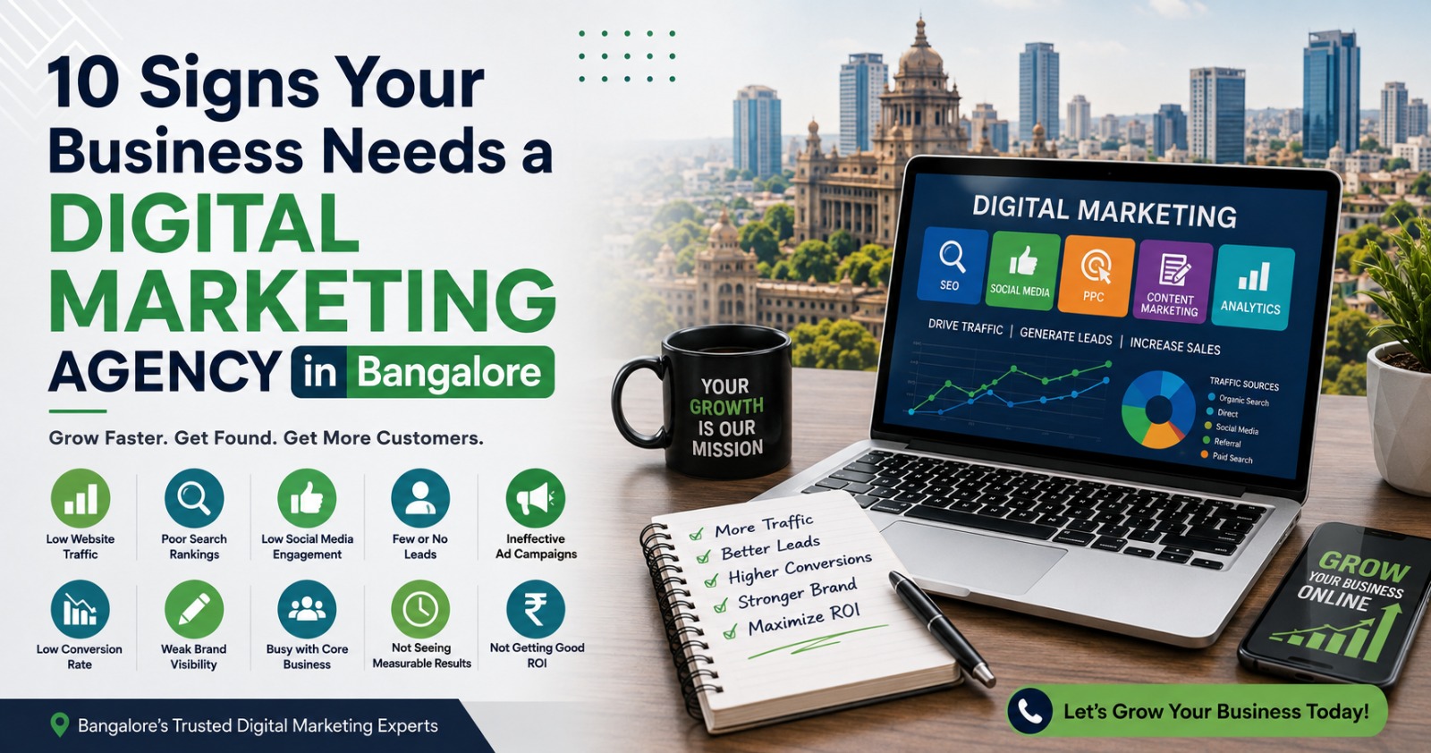 Signs Your Business Needs a Digital Marketing Agency in Bangalore